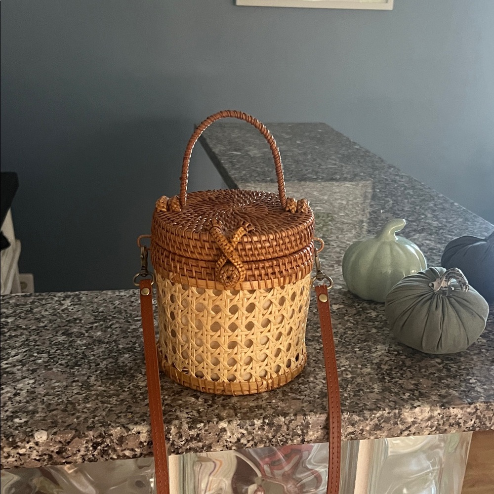 Rattan Crossbody bag